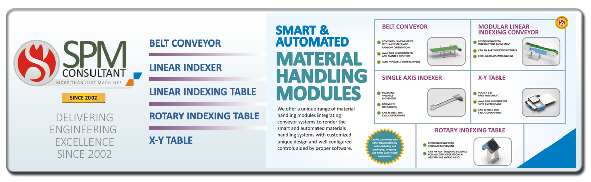 Material Handling Part Handling Conveyor Systems